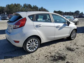 2017 Ford Fiesta Titanium with VIN 3FADP4FJ4HM112433, listed as a Copart auction lot 89354335 with 55,182 mi miles and Salvage Title. Bid and sale history available at DreamBid. Image 3.