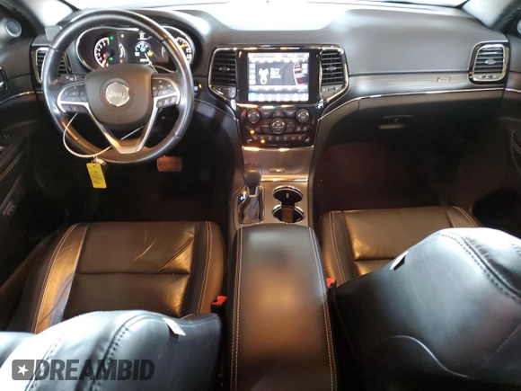 2021 Jeep Grand Cherokee Limited with VIN 1C4RJEBG5MC783624, listed as a Copart auction lot 54219445 with 66,020 mi miles and Salvage title. Bid and sale history available at DreamBid. Image 8.