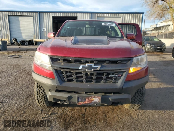 2018 Chevrolet Colorado 4WD ZR2 z VIN 1GCGTEEN0J1270543, wystawiony jako Copart lot #50398125 z przebiegiem 94 052 mil mil oraz Szkoda całkowita • Salvage title. Historia ofert i sprzedaży dostępna na DreamBid. Obrazek 5.