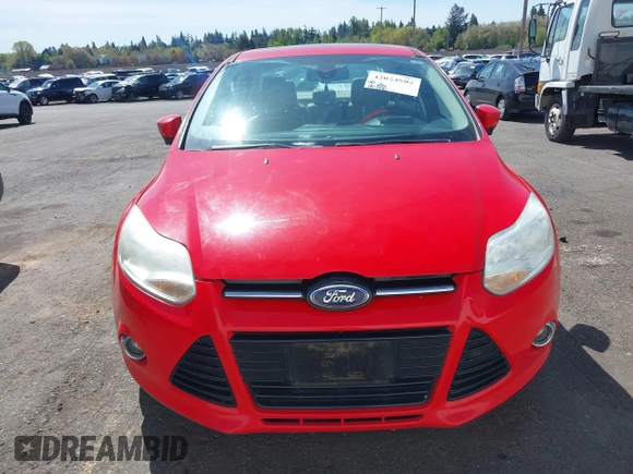 2012 Ford Focus SEL with VIN 1FAHP3H23CL291253, listed as a IAAI auction lot 42044902 with 184,716 mi miles. Bid and sale history available at carsss.com. Image 6.