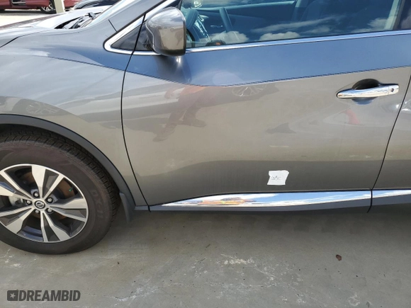 2022 Nissan Murano S with VIN 5N1AZ2AS2NC122396, listed as a Copart auction lot 74140754 with 45,524 mi miles and Non Repairable. Bid and sale history available at carsss.com. Image 13.