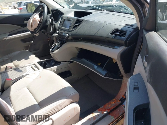 2014 Honda CR-V EX-L with VIN 2HKRM3H71EH520202, listed as a IAAI auction lot 41989006 with 86,245 mi miles and . Bid and sale history available at carsss.com. Image 5.