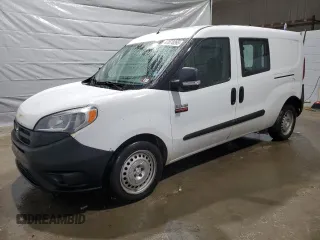 2017 Ram ProMaster City Cargo Van Tradesman with VIN ZFBERFAB3H6E48049, listed as a Copart auction lot 47078265 with 198,206 mi miles and Salvage Title. Bid and sale history available at carsss.com. Image 1.