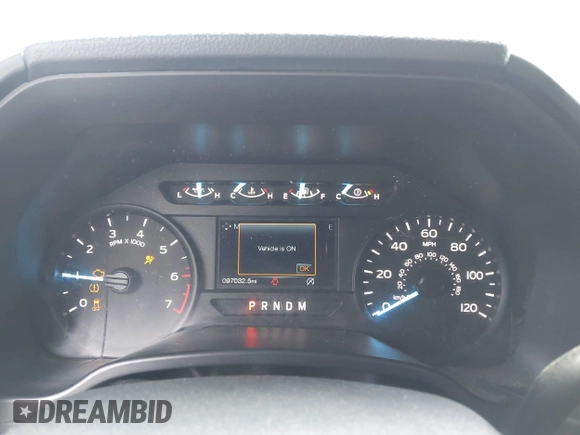 2019 Ford F-150 XL with VIN 1FTEW1E55KKC58276, listed as a IAAI auction lot 42133235 with 97,032 mi miles. Bid and sale history available at carsss.com. Image 7.