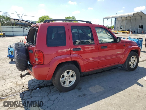 2004 Jeep Liberty Limited with VIN 1J4GK58K94W180913, listed as a Copart auction lot 63317785 with 211,436 mi miles and Clean title. Bid and sale history available at DreamBid. Image 3.