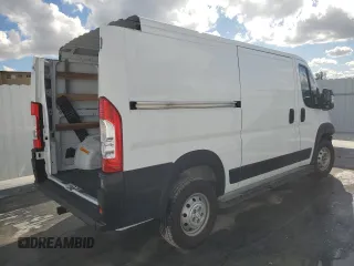 2023 Ram ProMaster Cargo with VIN 3C6LRVVG6PE584399, listed as a Copart auction lot 46678675 with Not Provided miles and Clean Title. Bid and sale history available at DreamBid. Image 3.