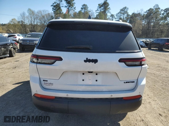 2022 Jeep Grand Cherokee Limited with VIN 1C4RJJBG2N8533108, listed as a Copart auction lot 47655935 with 43,003 mi miles and Salvage title. Bid and sale history available at DreamBid. Image 6.