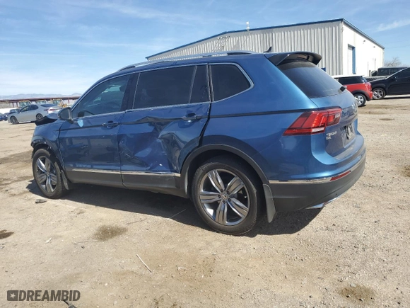 2018 Volkswagen Tiguan SEL Premium with VIN 3VV4B7AX3JM189842, listed as a Copart auction lot 46127405 with 55,006 mi miles and Salvage Title. Bid and sale history available at carsss.com. Image 2.