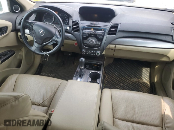 2015 Acura RDX Technology with VIN 5J8TB4H58FL004935, listed as a Copart auction lot 61980864 with 186,319 mi miles and Salvage Title. Bid and sale history available at DreamBid. Image 8.