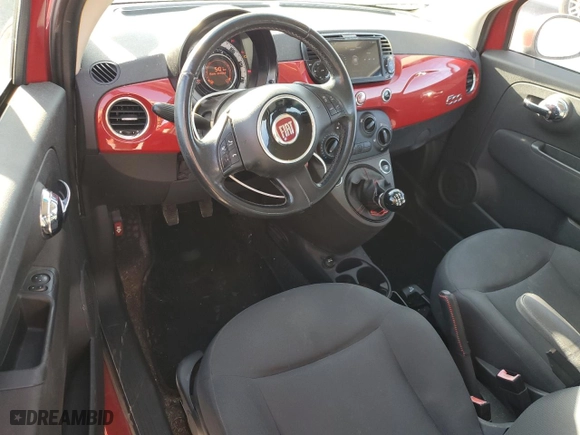 2012 FIAT 500 Pop with VIN 3C3CFFAR6CT295418, listed as a Copart auction lot 50360035 with NaN miles and Clean Title. Bid and sale history available at carsss.com. Image 8.