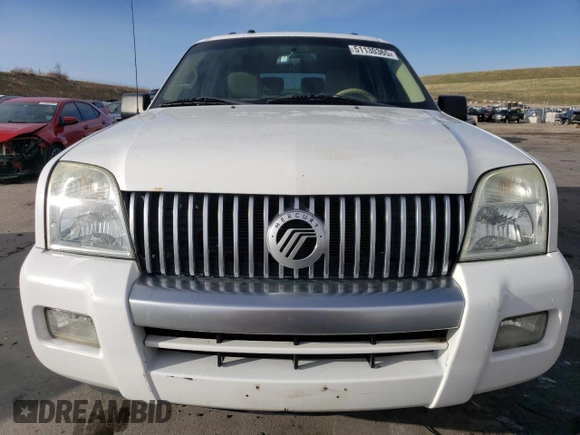 2006 Mercury Mountaineer with VIN 4M2EU46E86UJ27059, listed as a Copart auction lot 51130365 with 118,445 mi miles and Clean title. Bid and sale history available at DreamBid. Image 5.