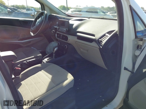 2020 Ford EcoSport S with VIN MAJ6S3FL6LC337367, listed as a IAAI auction lot 41892241 with 160,862 mi miles and . Bid and sale history available at DreamBid. Image 5.