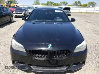 2012 BMW 5 Series 550i with VIN WBAFR9C50CDV58386, listed as a Copart auction lot 51982405 with 101,214 mi miles and Clean Title. Bid and sale history available at carsss.com. Image 5.