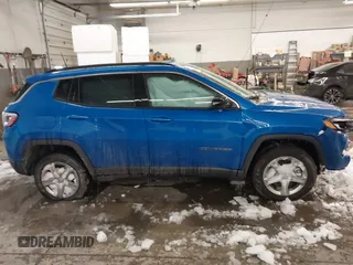 2024 Jeep Compass Latitude with VIN 3C4NJDBNXRT603931, listed as a IAAI auction lot 41597384 with 24,436 mi miles. Bid and sale history available at carsss.com. Image 14.