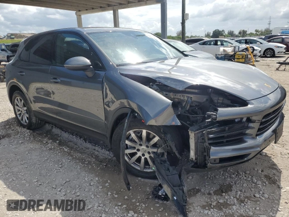 2021 Porsche Cayenne with VIN WP1AA2AY3MDA05028, listed as a Copart auction lot 55662445 with 79,778 mi miles and Salvage title. Bid and sale history available at DreamBid. Image 4.