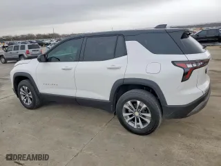 2025 Chevrolet Equinox FWD LT with VIN 3GNAXHEG3SL261219, listed as a Copart auction lot 47646205 with 696 mi miles and Salvage Title. Bid and sale history available at carsss.com. Image 2.