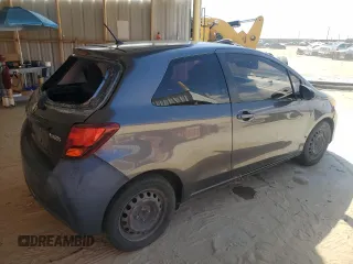 2015 Toyota Yaris L with VIN VNKJTUD34FA022603, listed as a Copart auction lot 55862625 with 161,143 mi miles and Clean title. Bid and sale history available at DreamBid. Image 3.