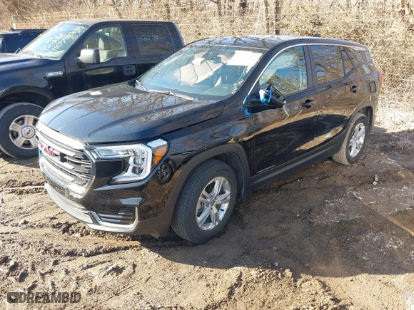 2024 GMC Terrain SLE with VIN 3GKALMEG1RL235214, listed as a IAAI auction lot 41065245 with 15,000 mi miles. Bid and sale history available at carsss.com. Image 18.