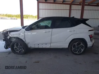 2024 Hyundai Kona N Line with VIN KM8HACA37RU048445, listed as a IAAI auction lot 41882573 with 16,009 mi miles. Bid and sale history available at carsss.com. Image 14.