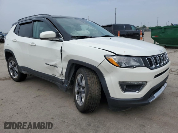 2021 Jeep Compass Limited z VIN 3C4NJDCB0MT547365, wystawiony jako Copart lot #60162625 z przebiegiem 48 180 mil mil oraz Nie do naprawy • Non repairable. Historia ofert i sprzedaży dostępna na DreamBid. Obrazek 4.
