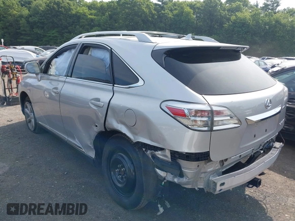 2012 Lexus RX 350 with VIN 2T2ZK1BA4CC066487, listed as a IAAI auction lot 41432492 with 127,381 mi miles and . Bid and sale history available at DreamBid. Image 3.
