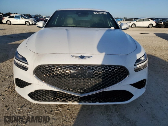 2023 Genesis G70 2.0T with VIN KMTG34TA7PU122859, listed as a Copart auction lot 75442774 with 20,359 mi miles and Non Repairable. Bid and sale history available at carsss.com. Image 5.
