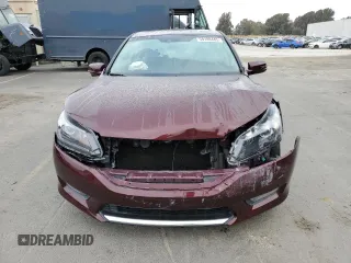 2013 Honda Accord Sdn EX-L with VIN 1HGCR2F84DA196053, listed as a Copart auction lot 54188445 with 96,305 mi miles and Salvage Title. Bid and sale history available at carsss.com. Image 5.