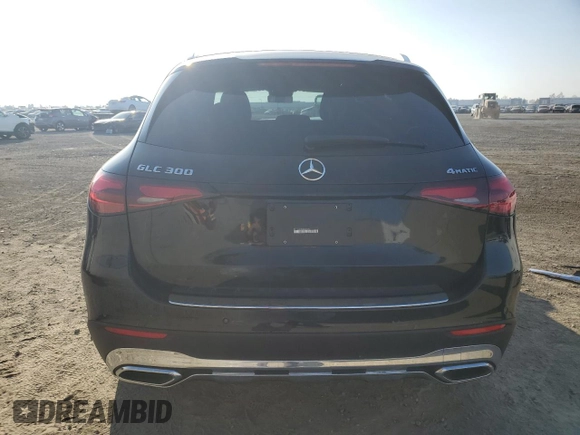 2025 Mercedes-Benz GLC with VIN W1NKM4HB0SF269280, listed as a Copart auction lot 83607554 with 0 mi miles and Salvage Title. Bid and sale history available at carsss.com. Image 6.