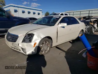 2003 Cadillac CTS with VIN 1G6DM57N930130287, listed as a Copart auction lot 78083804 with 164,009 mi miles and Salvage Title. Bid and sale history available at carsss.com. Image 1.