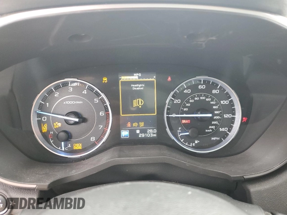 2022 Subaru Ascent Limited with VIN 4S4WMAPD2N3457469, listed as a Copart auction lot 56703205 with 29,103 mi miles and Salvage title. Bid and sale history available at DreamBid. Image 9.