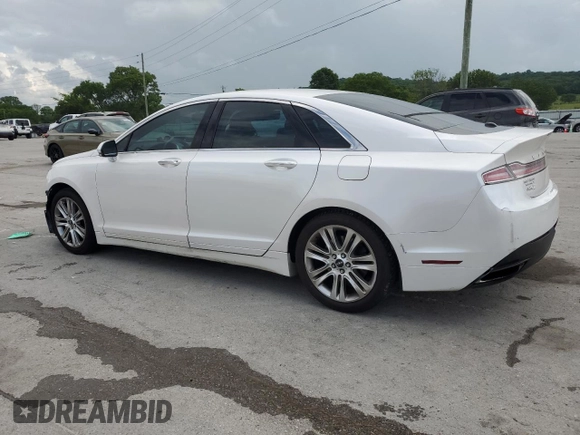 2015 Lincoln MKZ z VIN 3LN6L2J90FR601908, wystawiony jako Copart lot #55516355 z przebiegiem 127 487 mil mil oraz Szkoda całkowita • Salvage title. Historia ofert i sprzedaży dostępna na DreamBid. Obrazek 2.