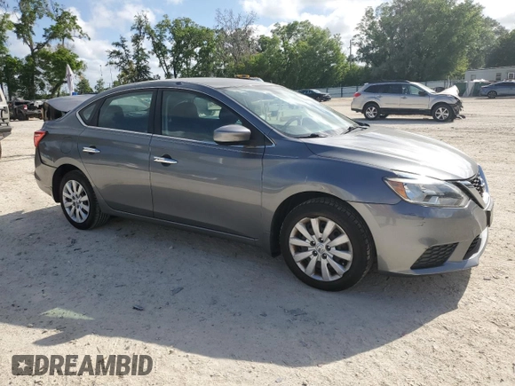 2017 Nissan Sentra SV with VIN 3N1AB7AP5HY408419, listed as a Copart auction lot 51889175 with 85,495 mi miles and Salvage Title. Bid and sale history available at DreamBid. Image 4.