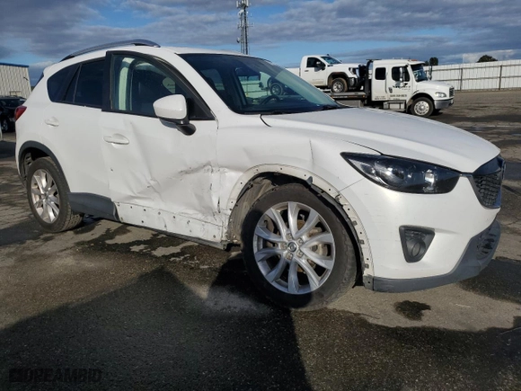 2013 Mazda CX-5 Grand Touring with VIN JM3KE2DE7D0114330, listed as a Copart auction lot 45519815 with 159,820 mi miles and Salvage Title. Bid and sale history available at carsss.com. Image 4.