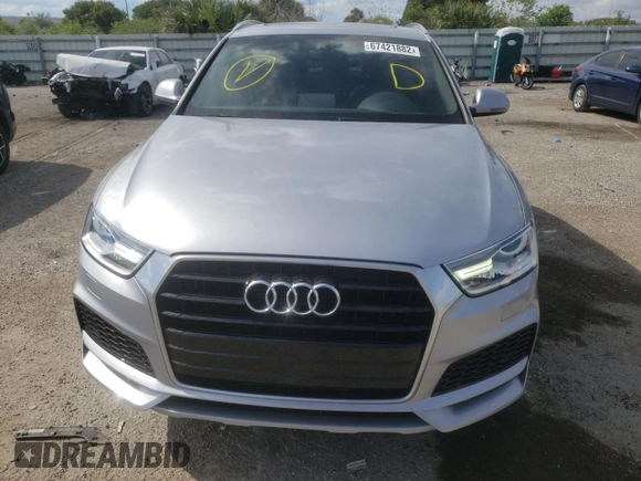 2018 Audi Q3 Premium with VIN WA1BCCFS5JR032069, listed as a Copart auction lot 67421882 with 35,876 mi miles. Bid and sale history available at carsss.com. Image 5.