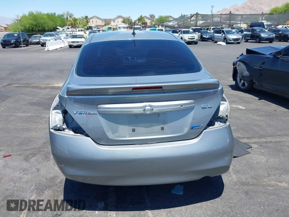 2013 Nissan Versa SV with VIN 3N1CN7APXDL832265, listed as a IAAI auction lot 42630605 with 89,397 mi miles and . Bid and sale history available at DreamBid. Image 6.