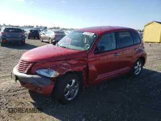 2002 Chrysler PT Cruiser Touring with VIN 3C4FY58B42T292814, listed as a Copart auction lot 81101984 with 57,293 mi miles and Salvage Title. Bid and sale history available at DreamBid. Image 1.