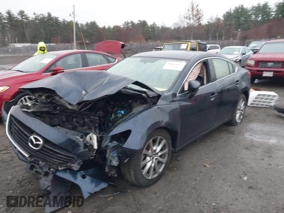 2017 Mazda Mazda6 Sport with VIN JM1GL1U52H1102679, listed as a IAAI auction lot 40893057 with 76,483 mi miles. Bid and sale history available at carsss.com. Image 2.
