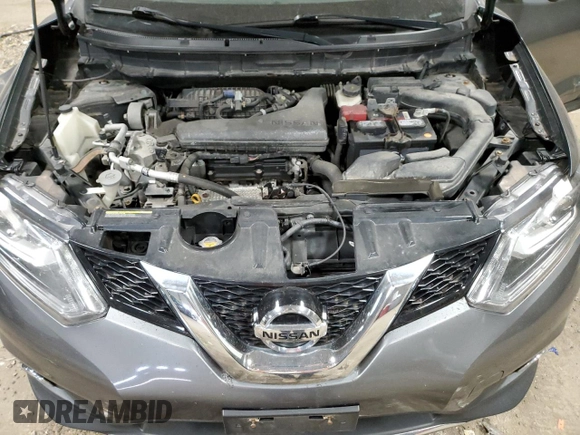 2016 Nissan Rogue SL with VIN 5N1AT2MV8GC733169, listed as a Copart auction lot 54680275 with 123,252 mi miles and Non Repairable. Bid and sale history available at DreamBid. Image 12.
