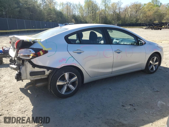 2018 Kia Forte LX with VIN 3KPFL4A75JE210980, listed as a Copart auction lot 53619035 with 67,667 mi miles and Salvage Title. Bid and sale history available at carsss.com. Image 3.