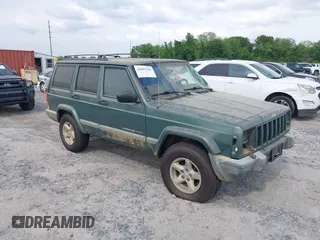 2000 Jeep Cherokee Police with VIN 1J4FF48S5YL112951, listed as a IAAI auction lot 42087546 with 214,470 mi miles. Bid and sale history available at carsss.com. Image 1.