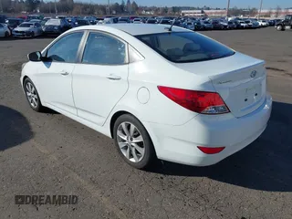 2012 Hyundai Accent GLS with VIN KMHCU4AE3CU246908, listed as a IAAI auction lot 41696958 with 175,164 mi miles. Bid and sale history available at carsss.com. Image 3.
