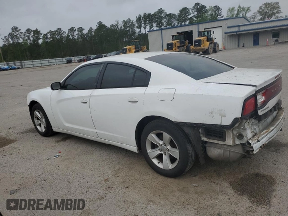 2014 Dodge Charger SE with VIN 2C3CDXBG9EH129799, listed as a Copart auction lot 50556275 with 167,061 mi miles and Salvage Title. Bid and sale history available at DreamBid. Image 2.
