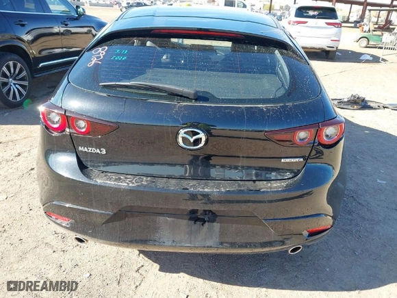 2024 Mazda Mazda3 Hatchback 2.5 S Select Sport with VIN JM1BPAKM1R1706878, listed as a IAAI auction lot 41846194 with 21,030 mi miles. Bid and sale history available at carsss.com. Image 16.