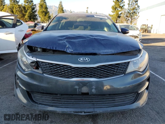2018 Kia Optima LX with VIN 5XXGT4L32JG191567, listed as a Copart auction lot 88325355 with 105,360 mi miles and Clean Title. Bid and sale history available at carsss.com. Image 5.