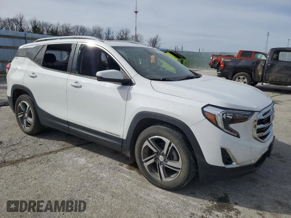 2019 GMC Terrain SLT z VIN 3GKALPEV9KL308495, wystawiony jako Copart lot #49771035 z przebiegiem 185 325 mil mil oraz Szkoda całkowita • Salvage title. Historia ofert i sprzedaży dostępna na DreamBid. Obrazek 4.
