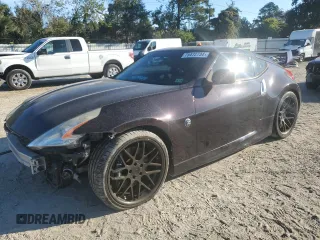 2012 Nissan 370Z Touring with VIN JN1AZ4EH5CM561701, listed as a Copart auction lot 75472734 with 0 mi miles and Salvage Title. Bid and sale history available at carsss.com. Image 1.