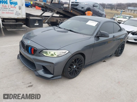 2014 BMW 2 Series M235i with VIN WBA1J7C57EVW84554, listed as a IAAI auction lot 41564175 with 121,632 mi miles and . Bid and sale history available at carsss.com. Image 17.