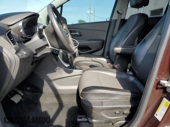 2020 Chevrolet Trax LT with VIN KL7CJLSB6LB342181, listed as a Copart auction lot 53867735 with Not provided miles and Salvage title. Bid and sale history available at DreamBid. Image 7.