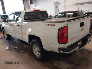 2020 Chevrolet Colorado 4WD Work Truck with VIN 1GCGTBEN8L1156811, listed as a IAAI auction lot 42273222 with 65,617 mi miles and . Bid and sale history available at DreamBid. Image 3.
