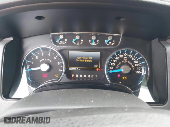 2013 Ford F-150 XL with VIN 1FTFW1ETXDKF51063, listed as a IAAI auction lot 42790441 with 303,665 mi miles and . Bid and sale history available at DreamBid. Image 7.